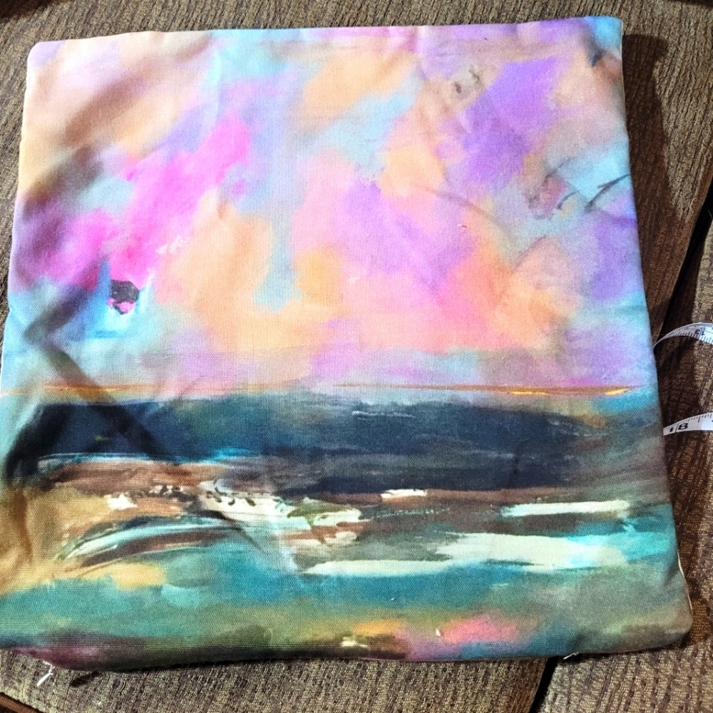 Spring Time Throw pillow cover